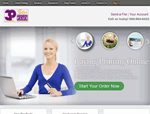 Tablet Screenshot of patelprintingplus.com